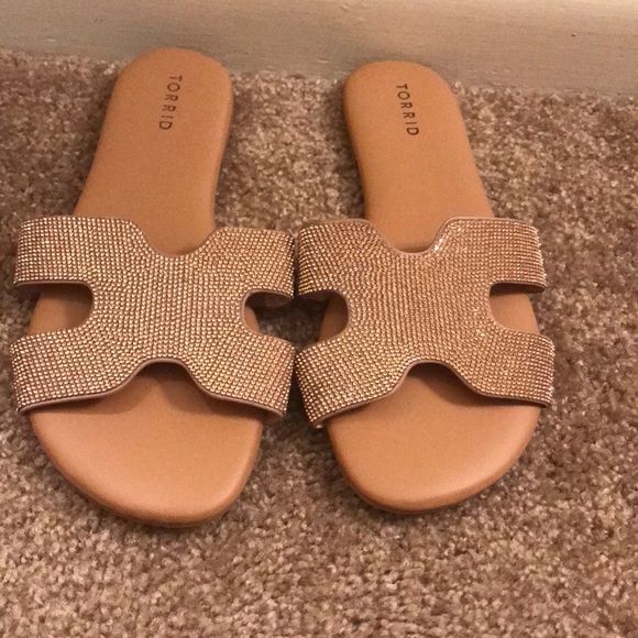 torrid Shoes - Gold Sandals